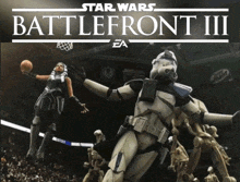 a poster for the star wars battlefront iii