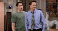 friends chandler bing joey tribbiani poking what about me