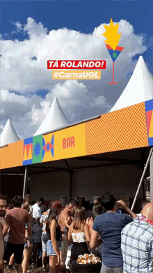 Ta Rolando Carna Uol GIF - Ta Rolando Carna Uol Festival GIFs