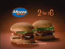 A And W Canada Mozza Burger GIF - A And W Canada Mozza Burger Aw Canada GIFs