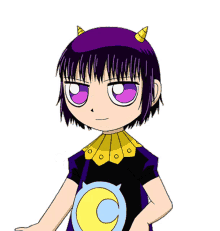 zatch bell smile girl pose cute