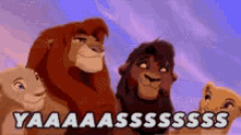 Yes Lion King GIF