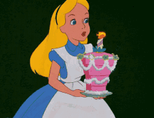 Alice In Wonderland Birthday GIF