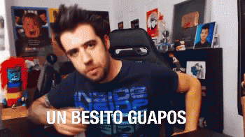 Que Pasa Chavales Gif Auronplay Saludo Chavales Discover Share Gifs