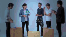Silly String GIF - One Direction GIFs