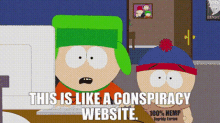 South Park Kyle Broflovski GIF - South Park Kyle Broflovski This Is Like A Conspiracy Webstie GIFs