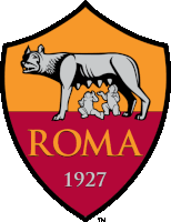a logo for roma 1927 with a wolf and two children on it