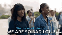 We Are Wack Friends We Suck GIF - We Are Wack Friends We Suck Lame GIFs