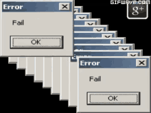 Scrolling Through Errors GIF - Error Windows Glitch GIFs