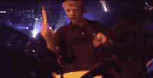 Dave Rowntree Blur GIF - Dave Rowntree Blur Drums GIFs