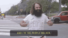 thepeoplewalker walking people