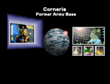 corneria former army base i 'll do my best andross won t have his way with me !