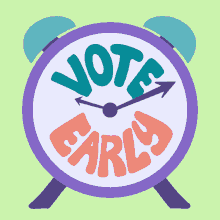 Go To Bed Early Wake Up Early GIF - Go To Bed Early Wake Up Early Vote Early GIFs