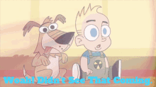 Johnny Test Woah GIF - Johnny Test Woah Didnt See That Coming GIFs