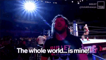 Kenny Omega The Whole World Is Mine GIF