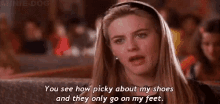 Clueless Shoes GIF - Clueless Shoes Picky GIFs