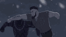 Black Panther Punch GIF - Black Panther Punch Avengers GIFs