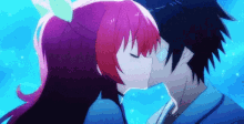 Anime Kiss GIF - Anime Kiss Shocked GIFs