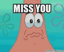 Patrick Miss You GIF - Patrick Miss You Sponge Bob GIFs