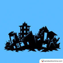 City Collapse Demolished GIF - City Collapse Coll Collapse GIFs
