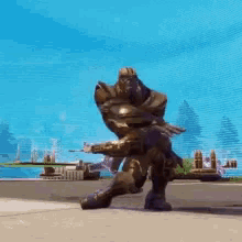 Thanos Fortnite GIF - Thanos Fortnite Dance GIFs