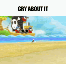 Mario Kart Mario GIF - Mario Kart Mario Cry About It GIFs