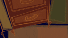 a person is opening a drawer full of money