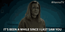 Its Been A While Since I Last Saw You Marie Mireille Enos GIF - Its Been A While Since I Last Saw You Marie Mireille Enos Marissa Wiegler GIFs