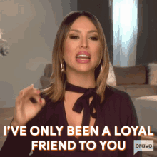 Ive Only Been A Loyal Friend To You Rhoc GIF - Ive Only Been A Loyal Friend To You Rhoc Real Housewives GIFs