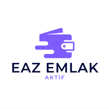 a logo for eaz emlak aktif shows a wallet