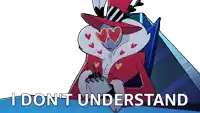 a picture of a cartoon character with the words " i don 't understand "
