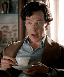 Tea Sherlock GIF - Tea Sherlock Benedict GIFs