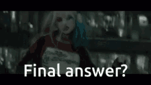 Harley Quinn Suicide Squad GIF - Harley Quinn Suicide Squad Questions GIFs