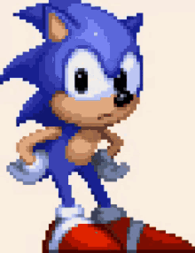 sonic sonic the hedgehog waiting bored impatient