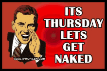 Naked Thursday GIF - Naked Thursday Lets Get Naked GIFs
