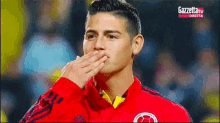 Beso De James Rodriguez GIF - James Rodriguez Beso Chao GIFs