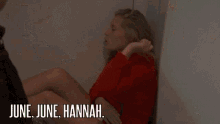 June June Hannah Hannah Ferrier GIF - June June Hannah Hannah Ferrier June Foster GIFs