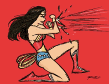 Wonder Woman Sketch GIF - Wonder Woman Sketch GIFs