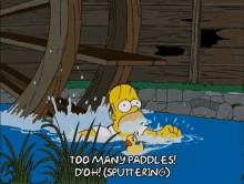 Homer Simpson GIF - Homer Simpson Drowning GIFs