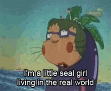 As Told By Ginger Im A Little Seal Girl GIF