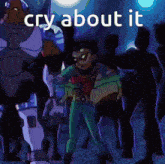 Teen Titans Robin GIF - Teen Titans Robin Cry About It GIFs