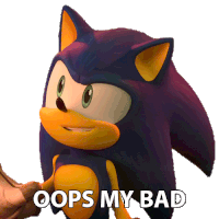 Oops My Bad Tails Sticker - Oops My Bad Tails Sonic The Hedgehog Stickers