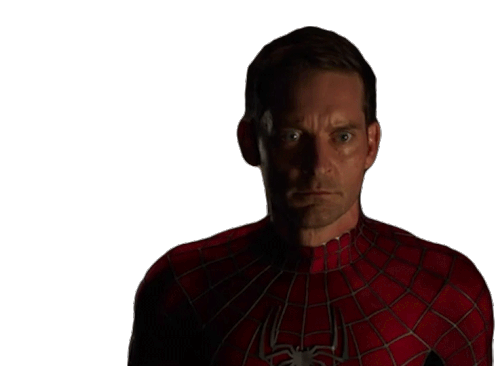 Shocked Spider Man Sticker - Shocked Spider Man Peter Parker Stickers