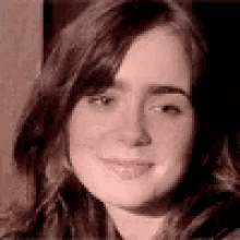 lily collins smile cute