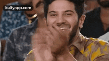 clapping dulquer gif happy face happy