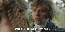 Will You Marry Me George Knightley GIF - Will You Marry Me George Knightley Johnny Flynn GIFs