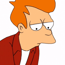 angry fry billy west futurama annoyed