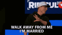 Walk Away From Me Im Married GIF