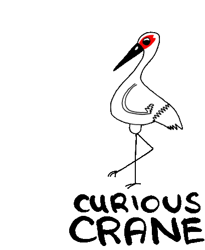 Curious Crane Veefriends Sticker - Curious Crane Veefriends Hmm Stickers