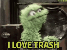 I Love Trash Oskar GIF - I Love Trash Oskar Trash GIFs